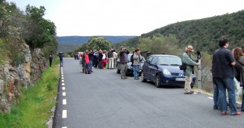 Turistas en Monfragüe